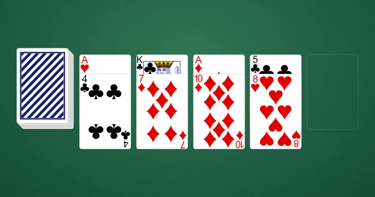 Tablero de Aces Up