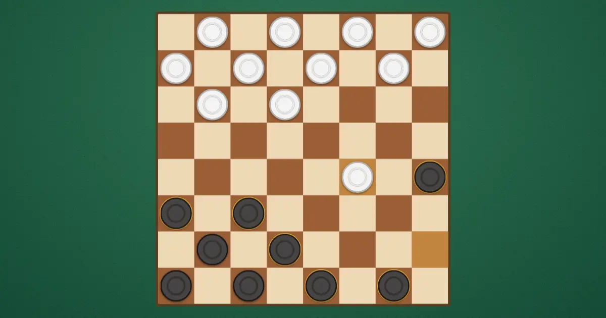 Tablero de Brazilian Draughts