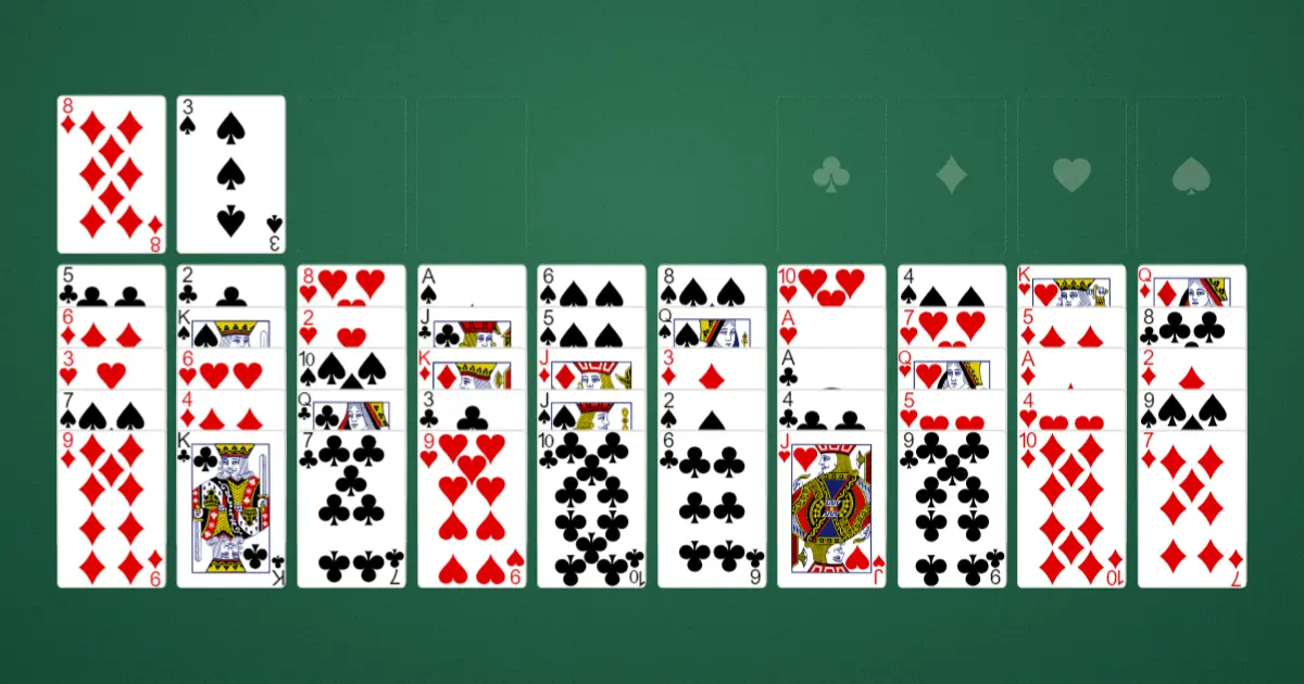 Tablero de Seahaven Towers
