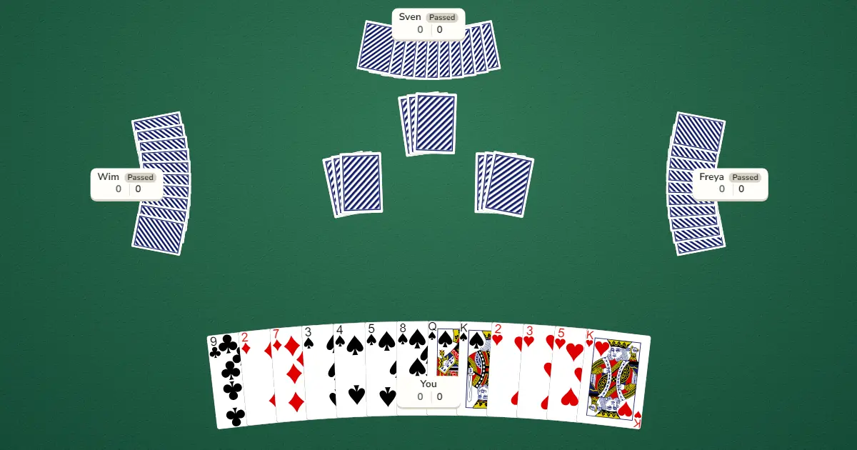Tablero de Hearts (Short)