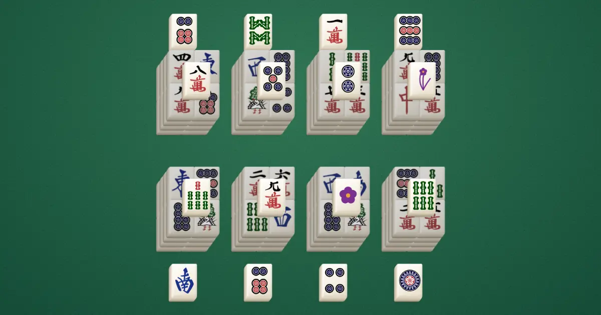 Tablero de Mahjong Eight Stacks