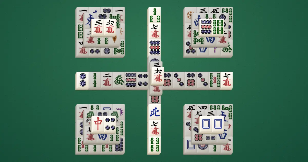 Tablero de Mahjong Five Pyramids