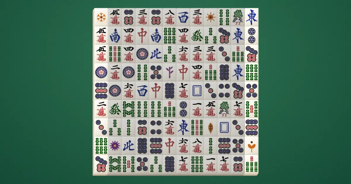 Tablero de Mahjong Great Wall