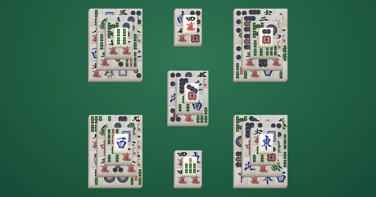 Tablero de Mahjong Seven Pyramids
